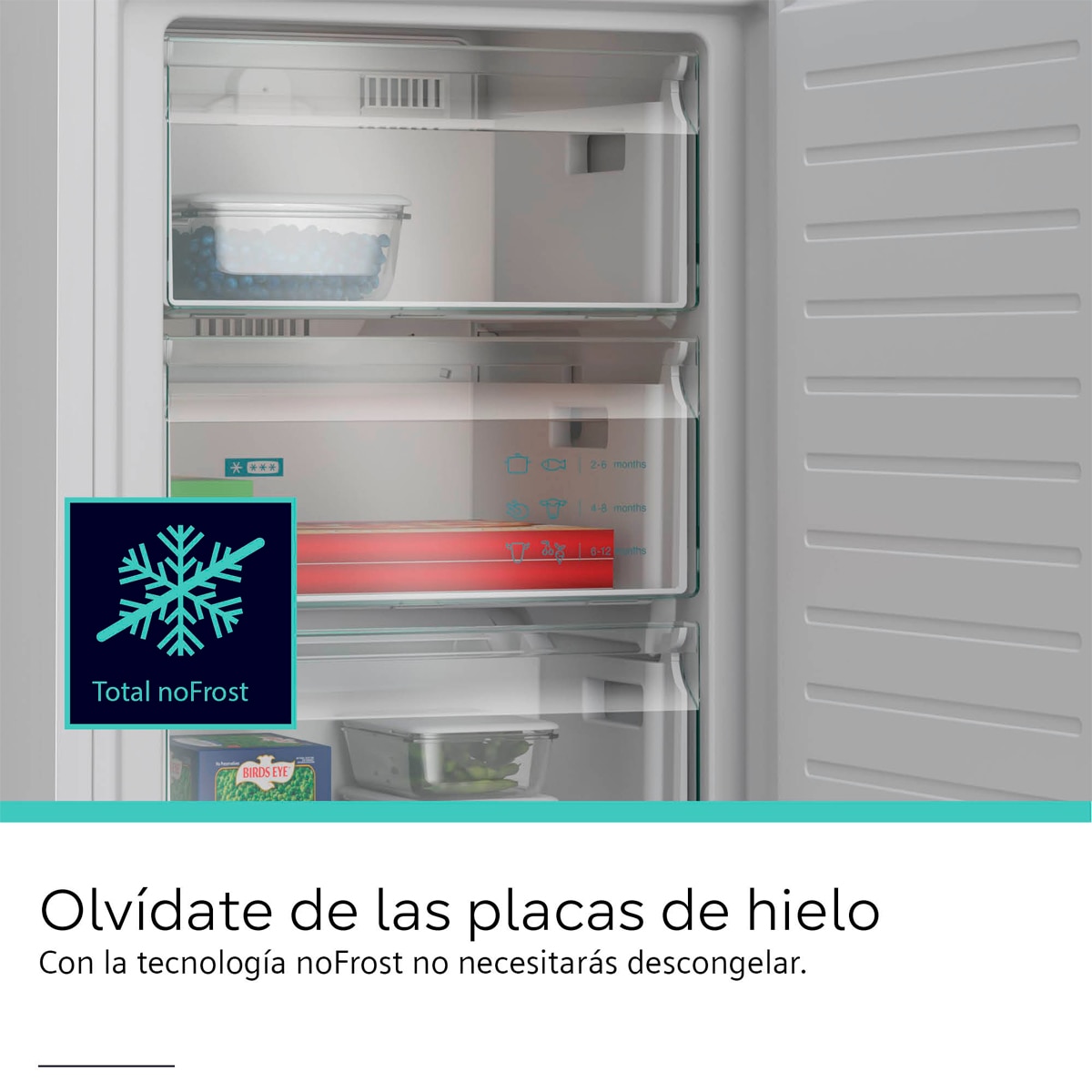 Frigorífico Combinado Siemens KG36NVWCG Total No Frost Branco-12