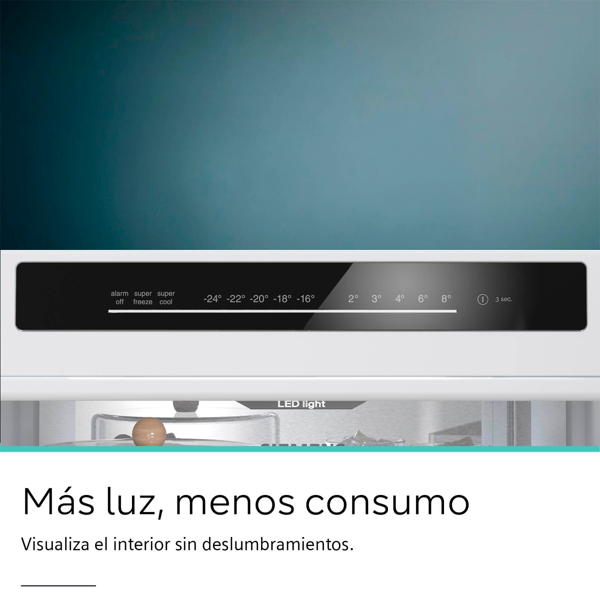 Frigorífico Combinado Siemens KG36NVIDG Total No Frost Aço Antimarcas-10