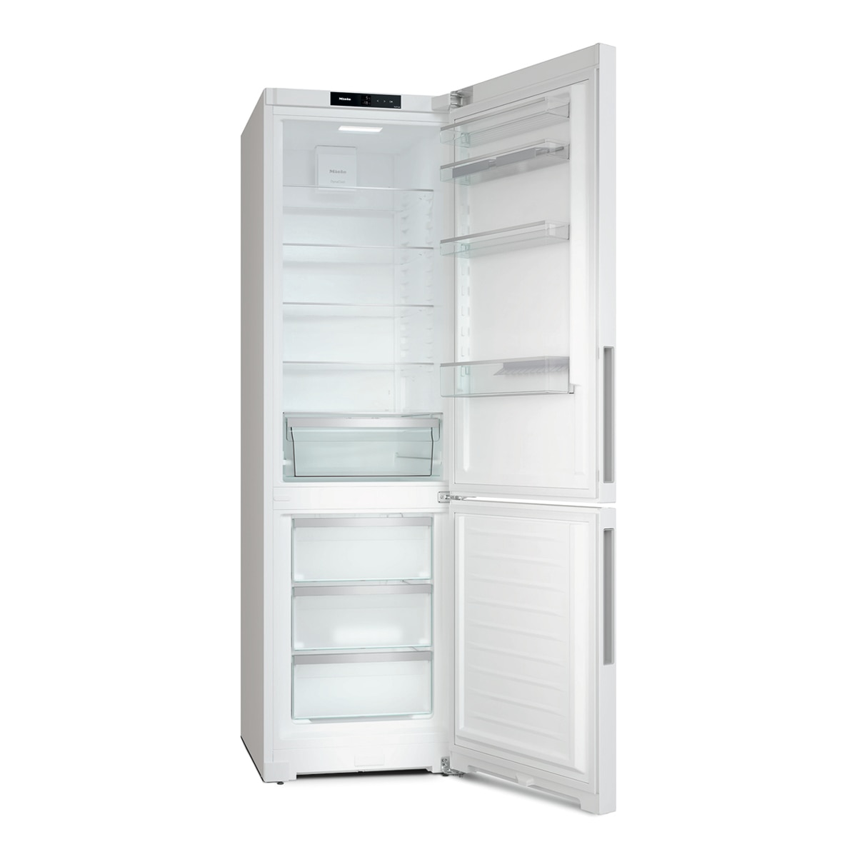 Frigorífico combi Miele con DailyFresh, NoFrost y ComfortClean - KFN 4395 AD Blanco-2