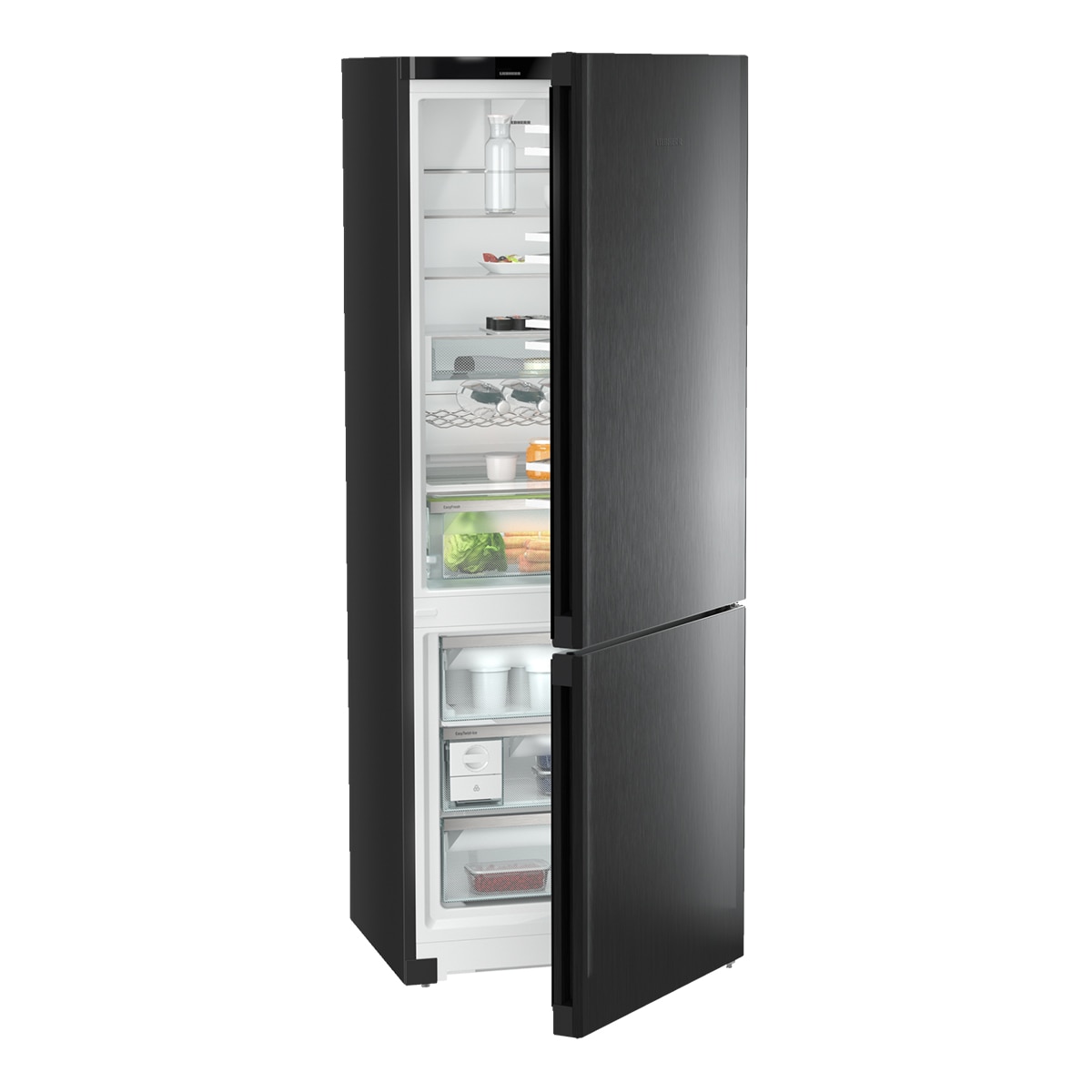 Frigorífico combi Liebherr No Frost, BluPerformance, EasyFresh - CNbdd7723 Black Inox-6