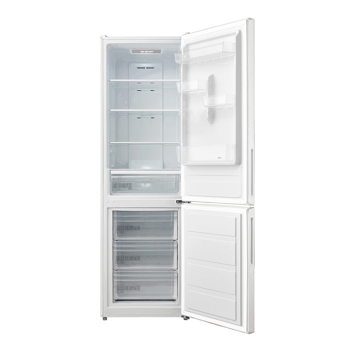 Frigorífico combi Midea Total No Frost Blanco-3