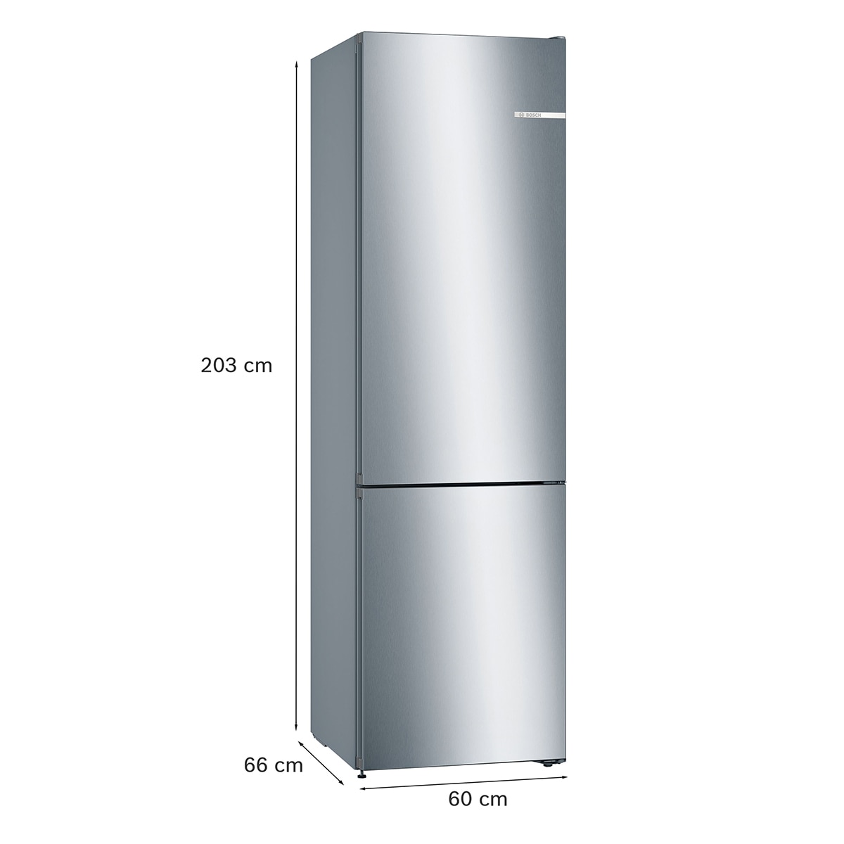 Frigorífico combi Bosch, Serie 4, Total NoFrost, VitaFresh - KGN392LDC Acero mate-2