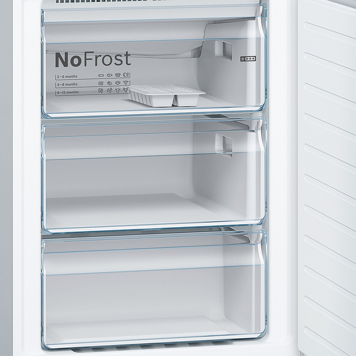 Frigorífico combi Bosch, Serie 4, Total NoFrost, VitaFresh - KGN392LDC Acero mate-7