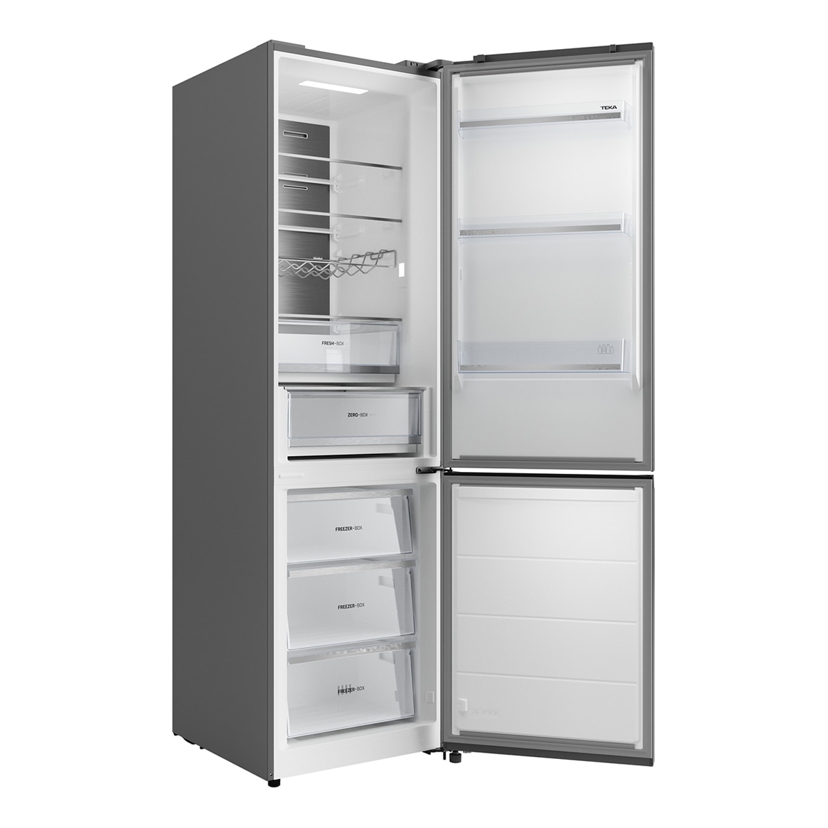 Frigorífico combi Teka Total No Frost con congelador inferior y tecnología MetalCooling - RBF 88681 INOX 5