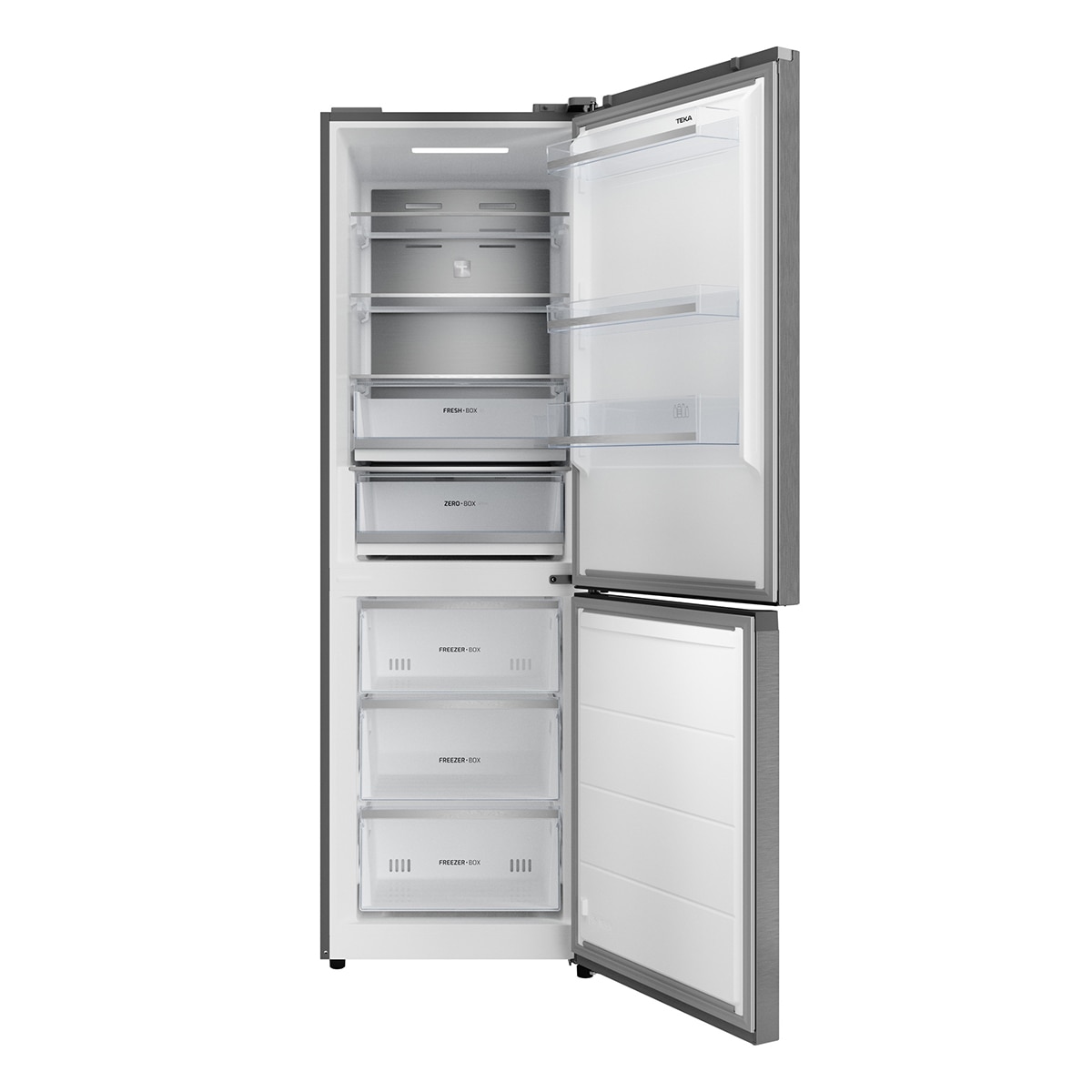 Frigorífico combi Teka Total No Frost con congelador inferior y tecnología MetalCooling -RBF 84681 INOX 2