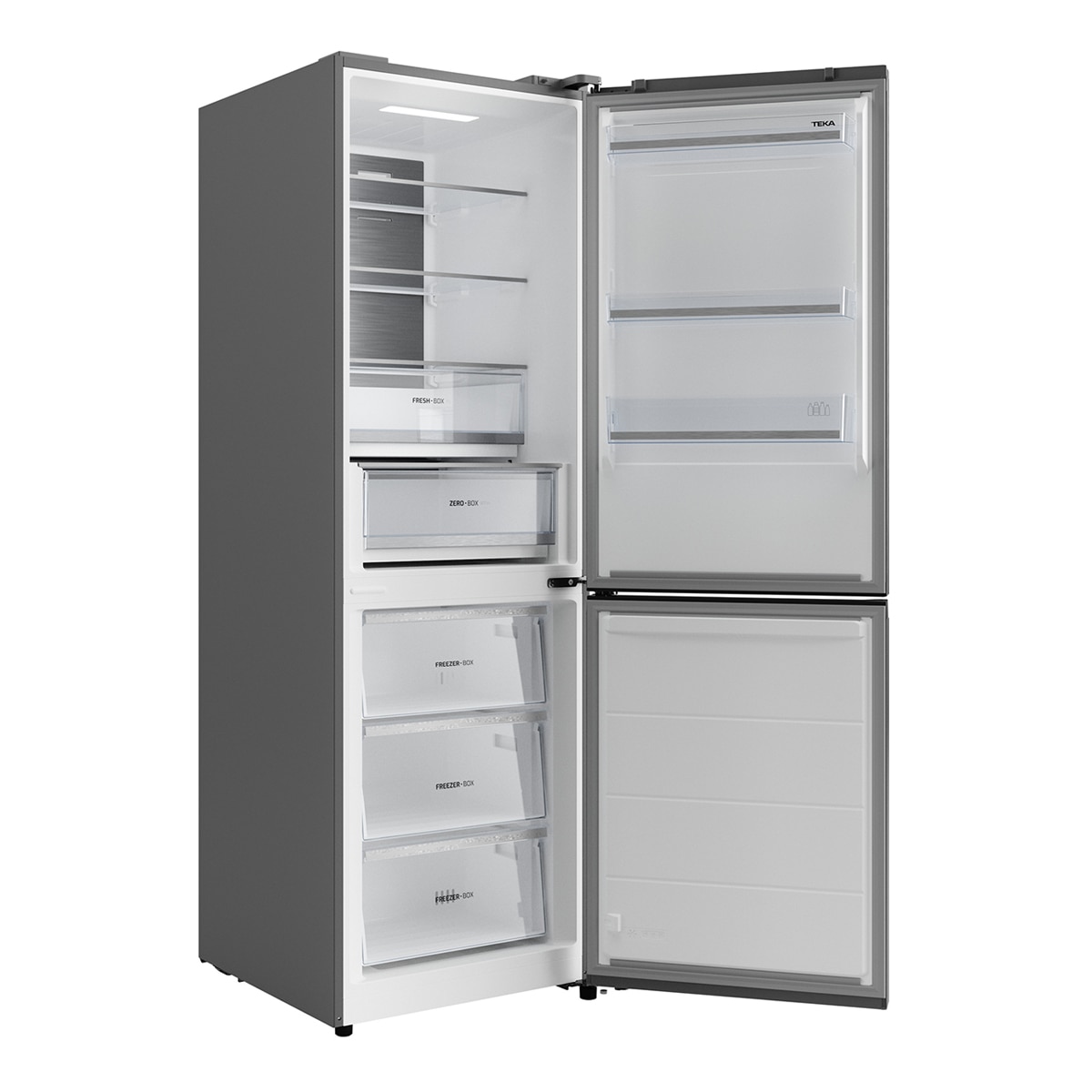 Frigorífico combi Teka Total No Frost con congelador inferior y tecnología MetalCooling -RBF 84681 INOX 5