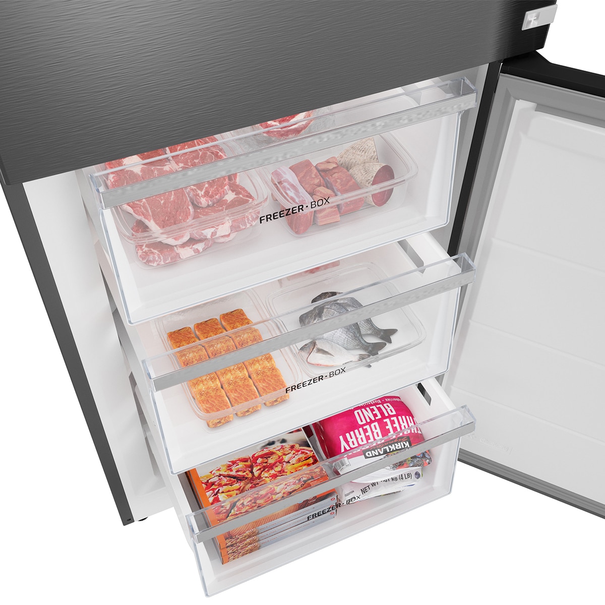 Frigorífico combi Teka Total No Frost con congelador inferior y