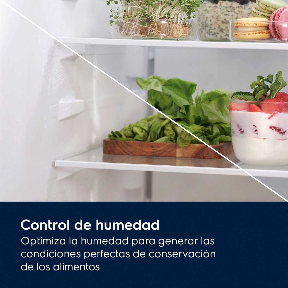 Frigorífico Combi Electrolux, No frost, Multiflow, Control humedad, Serie 600,LNB6MD34U0 7