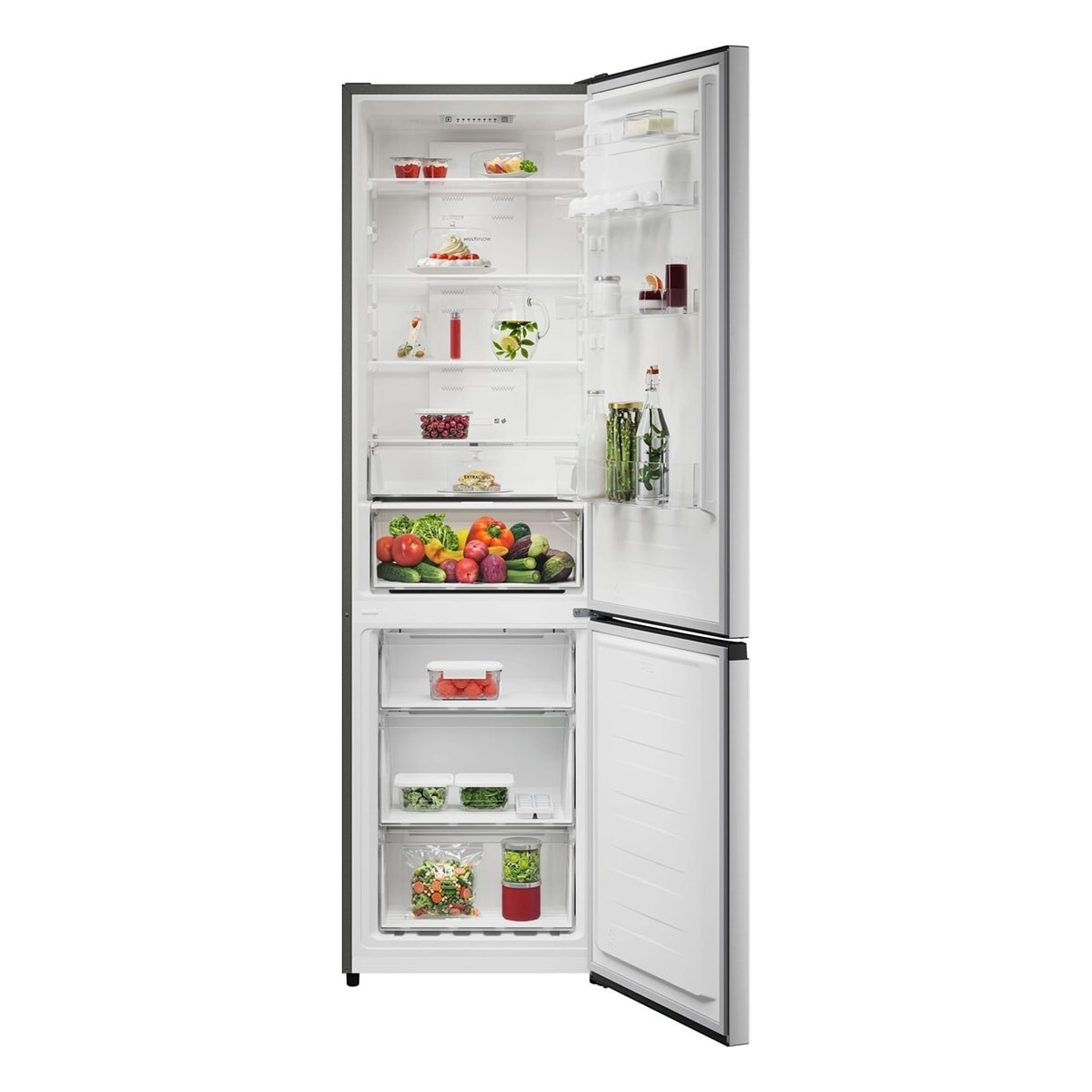 Frigorífico Combinado AEG Série 6000 ORC6M341DV No Frost com Multiflow e Controlo de Humidade Inox-3