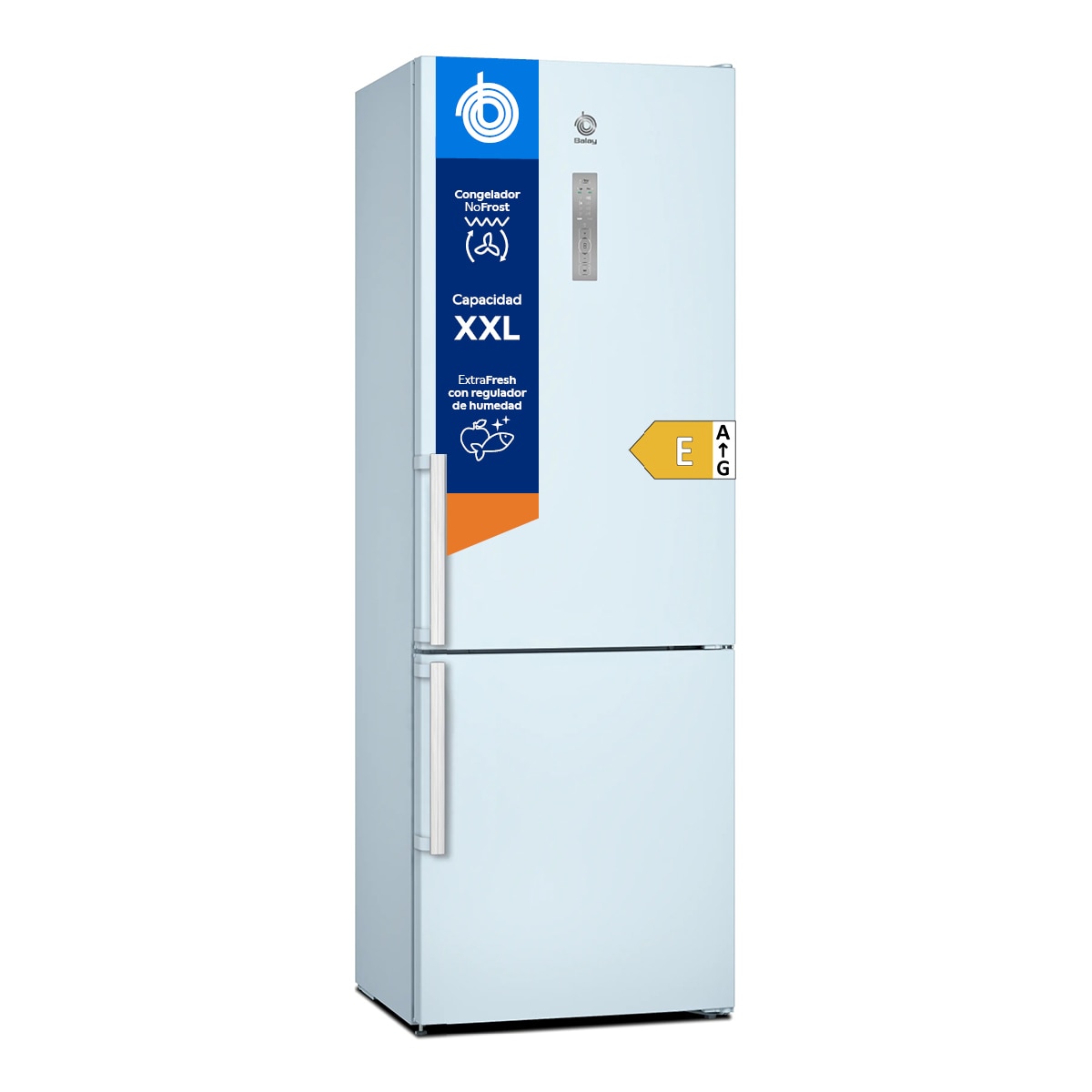 Frigorífico combi Balay, NoFrost - 3KFE777WE - Blanco Blanco-3