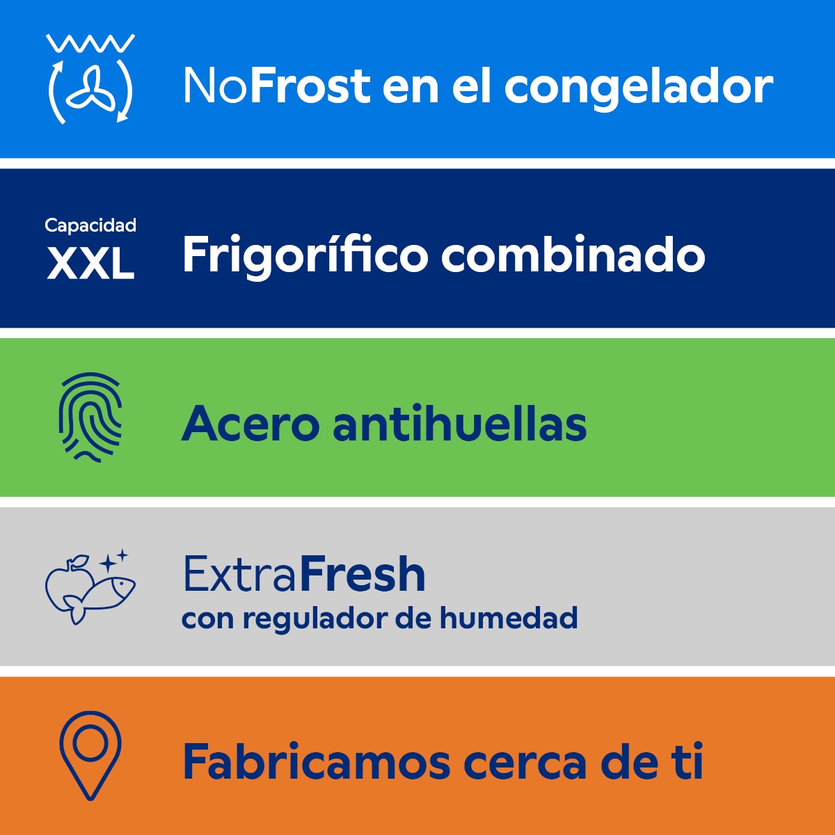 Frigorífico combi Balay, NoFrost - 3KFE777WE - Blanco Blanco-11