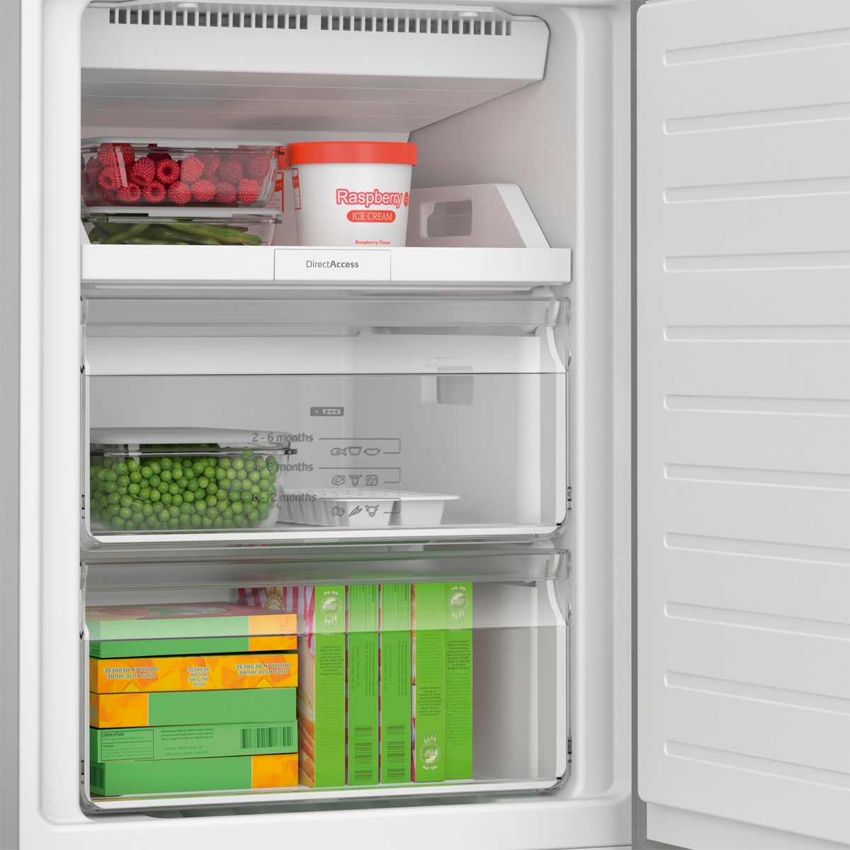 Frigorífico combi Balay, NoFrost - 3KFE551MI Acero mate antihuellas-7