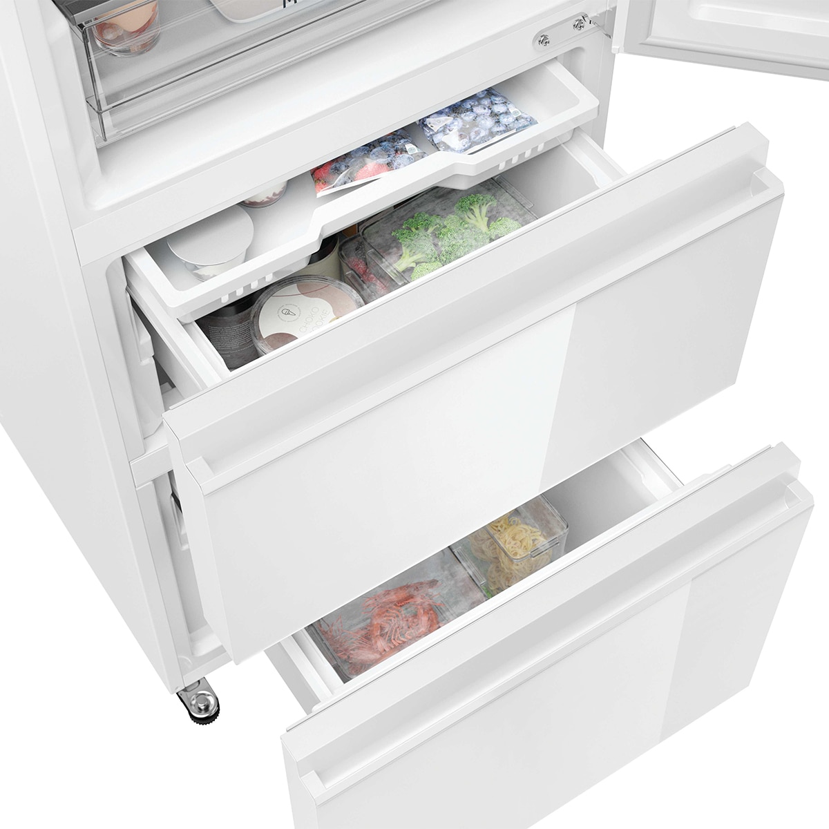 Frigorífico Combi Haier Total No Frost 3D 60 Series 7 Pro - HTW7620DNGW Blanco-5