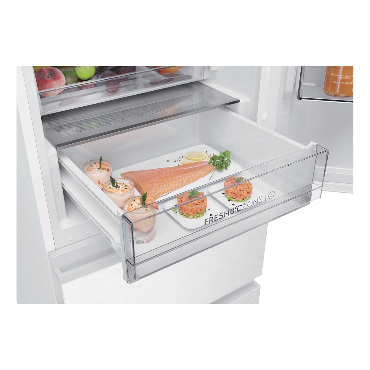 Frigorífico Combi Haier Total No Frost 3D 60 Series - HTR3620CNPW - Blanco Blanco-8