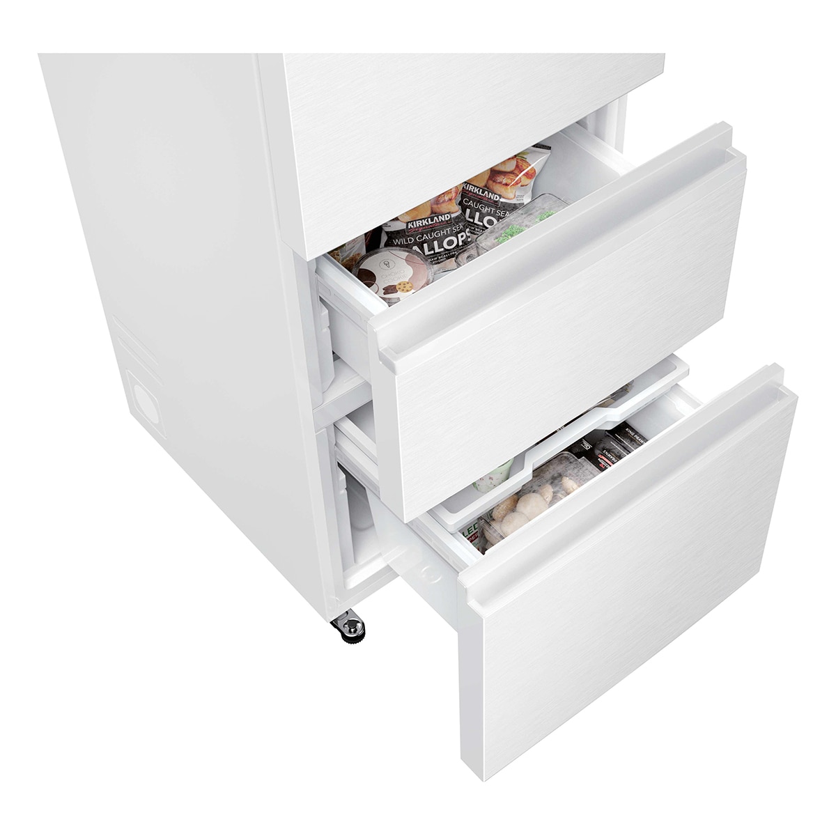 Frigorífico Combi Haier Total No Frost 3D 60 Series - HTR3620CNPW - Blanco Blanco-9