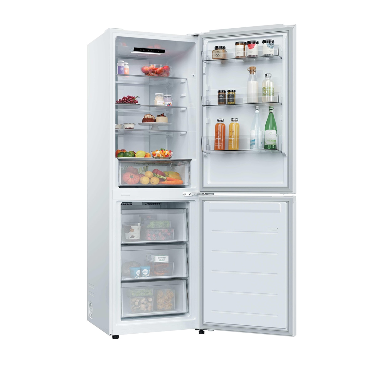 Frigorífico Combi Candy Space Fit Total No Frost Fresco Style - CNCQ2T6S18DW 5