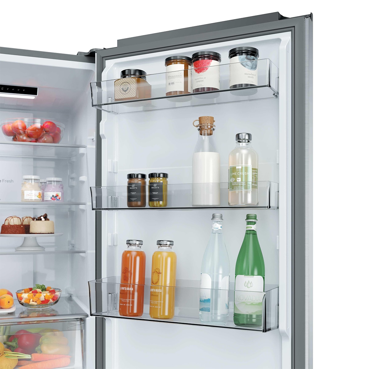 Frigorífico Combi Candy Space Fit Total No Frost Fresco Style - CNCQ2T6S18DX 15