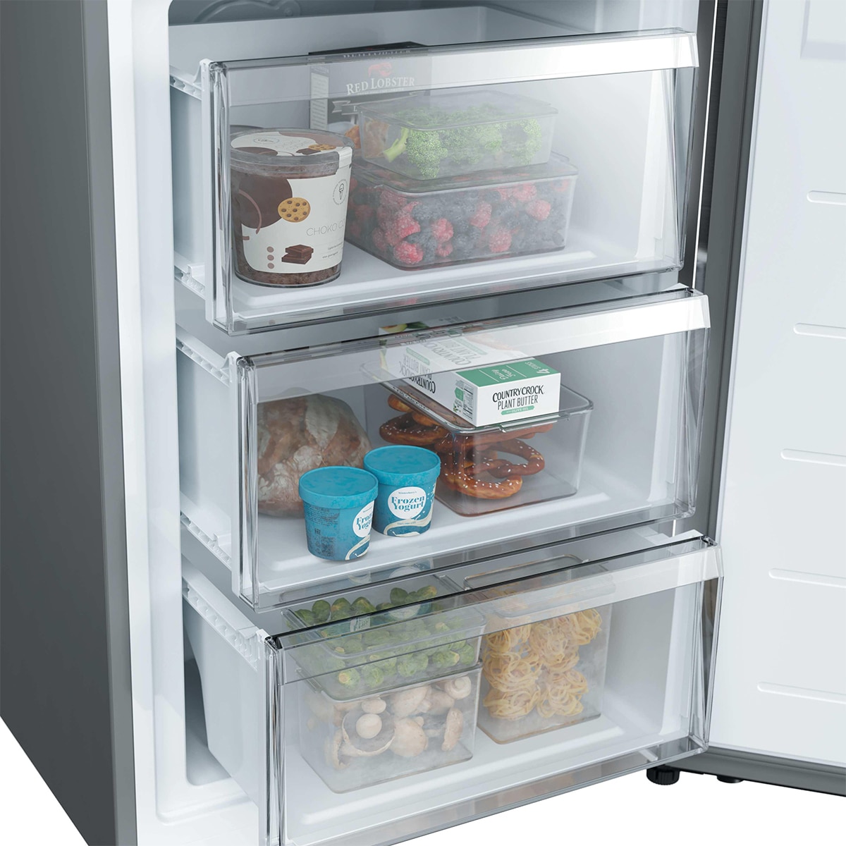 Frigorífico Combi Candy Space Fit Total No Frost Fresco Style - CNCQ2T6S18CX 15