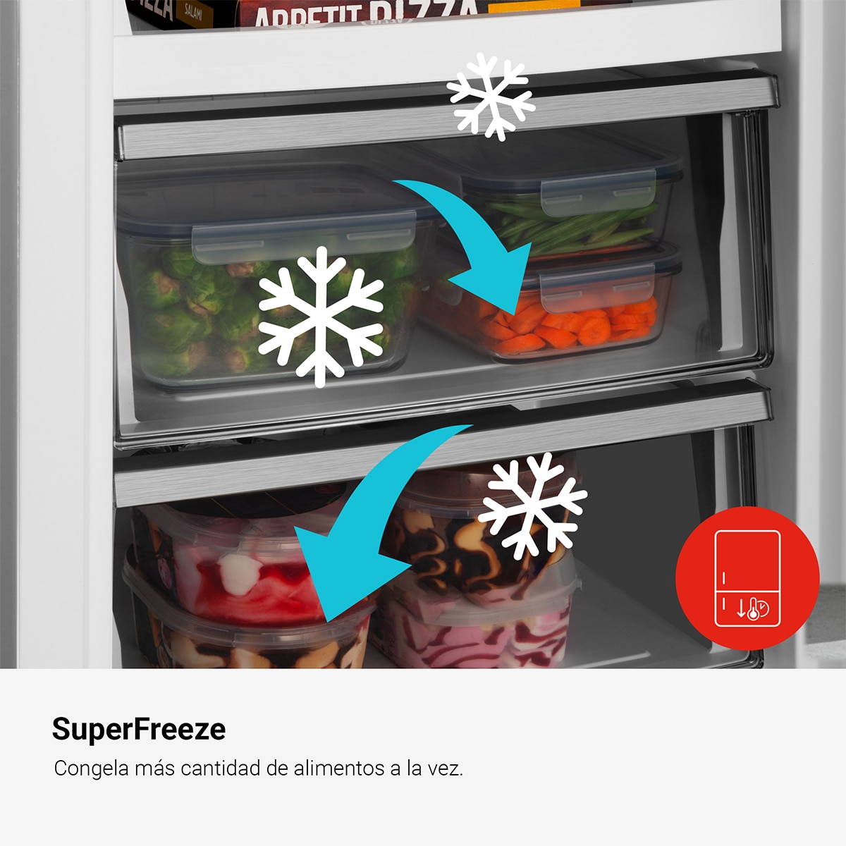 Frigorífico Combinado Fagor 3FFK-6980X Master Total No Frost, Compressor Inverter - Aço Inoxidável Aço inoxidável-10