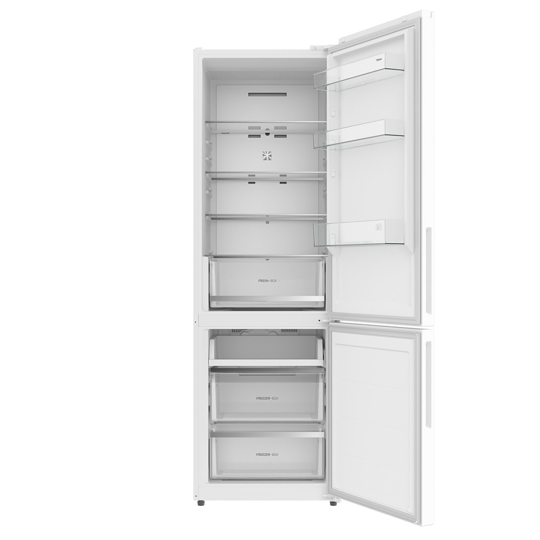 Frigorífico combi Teka Total No Frost con congelador inferior y motor inverter - RBF 44650 WH - Blanco Blanco-2