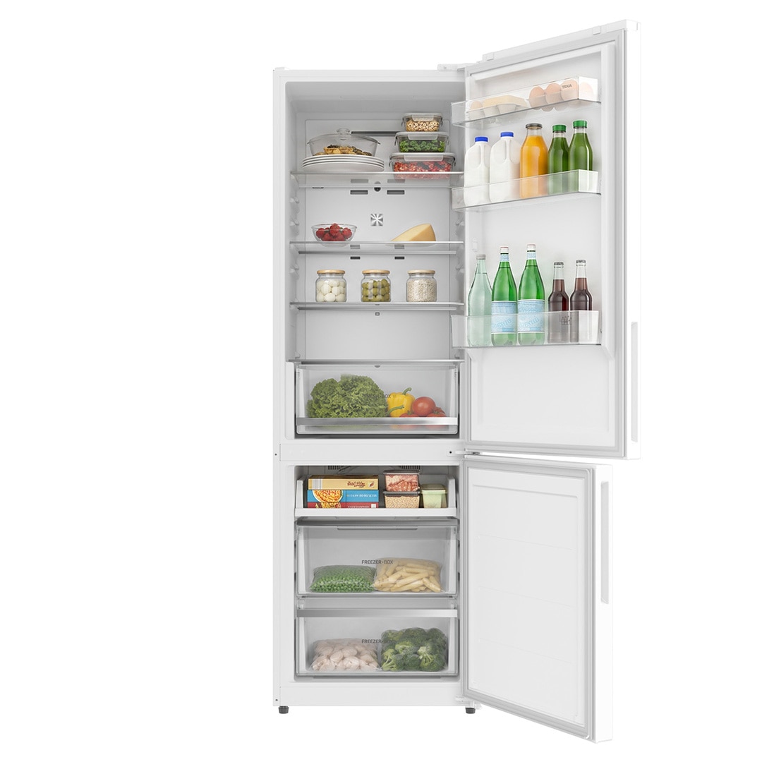 Frigorífico combi Teka Total No Frost con congelador inferior y motor inverter - RBF 44650 WH - Blanco Blanco-3