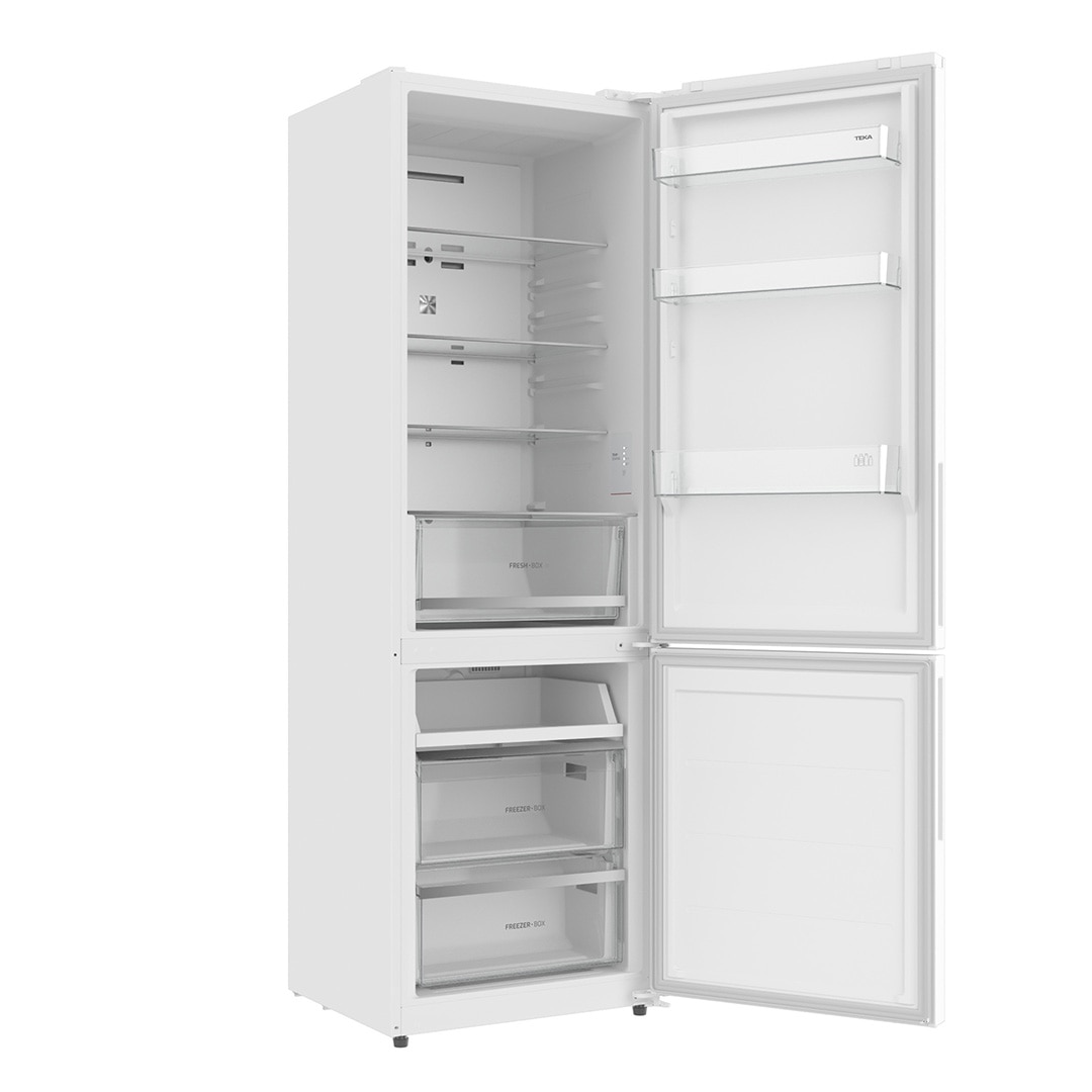 Frigorífico combi Teka Total No Frost con congelador inferior y motor inverter - RBF 44650 WH - Blanco Blanco-5