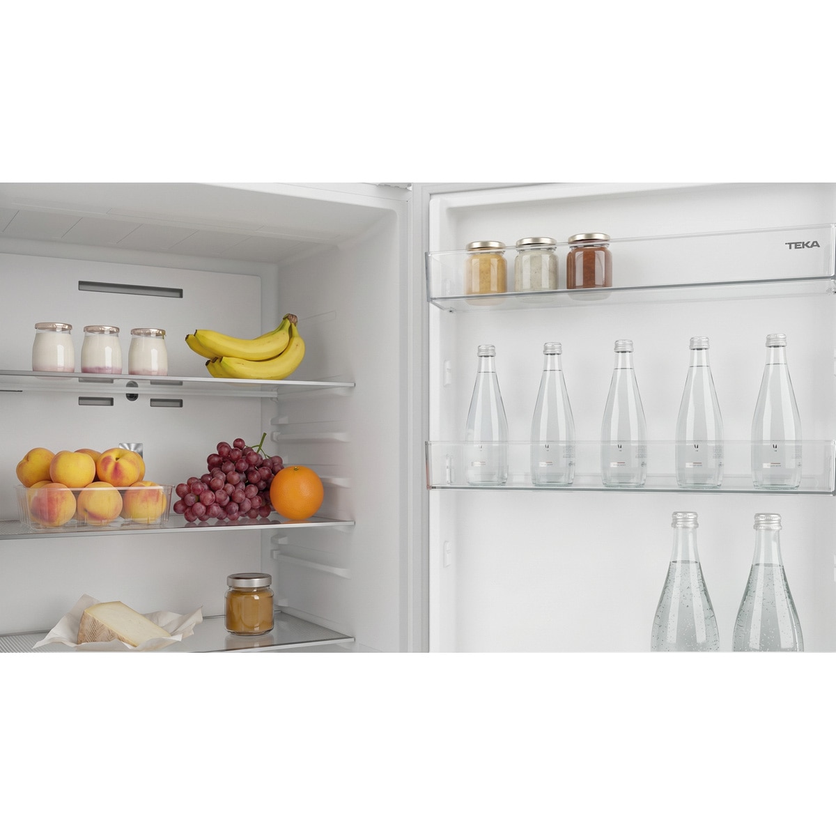 Frigorífico combi Teka Total No Frost con congelador inferior y motor inverter - RBF 44650 WH - Blanco Blanco-9