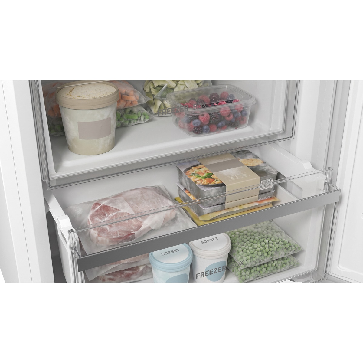 Frigorífico combi Teka Total No Frost con congelador inferior y motor inverter - RBF 44650 WH - Blanco Blanco-11