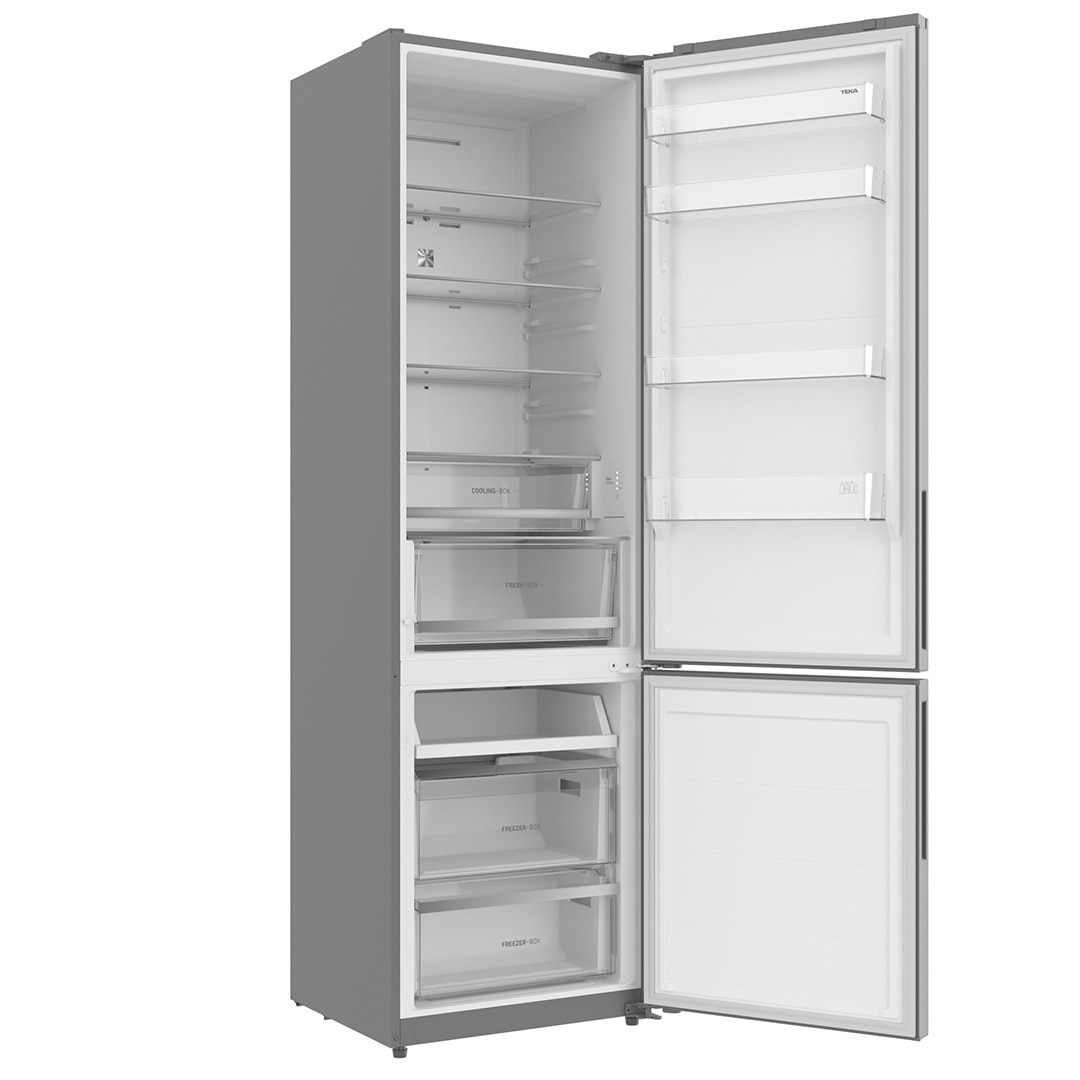 Frigorífico combi Teka Total No Frost con congelador inferior y motor inverter - RBF 48650 SS - Inox Inox-5
