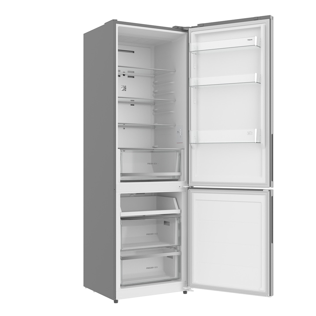 Frigorífico combi Teka Total No Frost con congelador inferior y motor inverter - RBF 44650 SS - Inox Inox-5