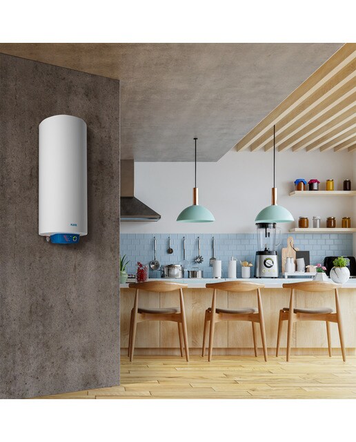 Termo eléctrico vertical/horizontal Ariston 50 litros, ánodo electrónico - FLECK BON 2.0 50 EU Blanco-11