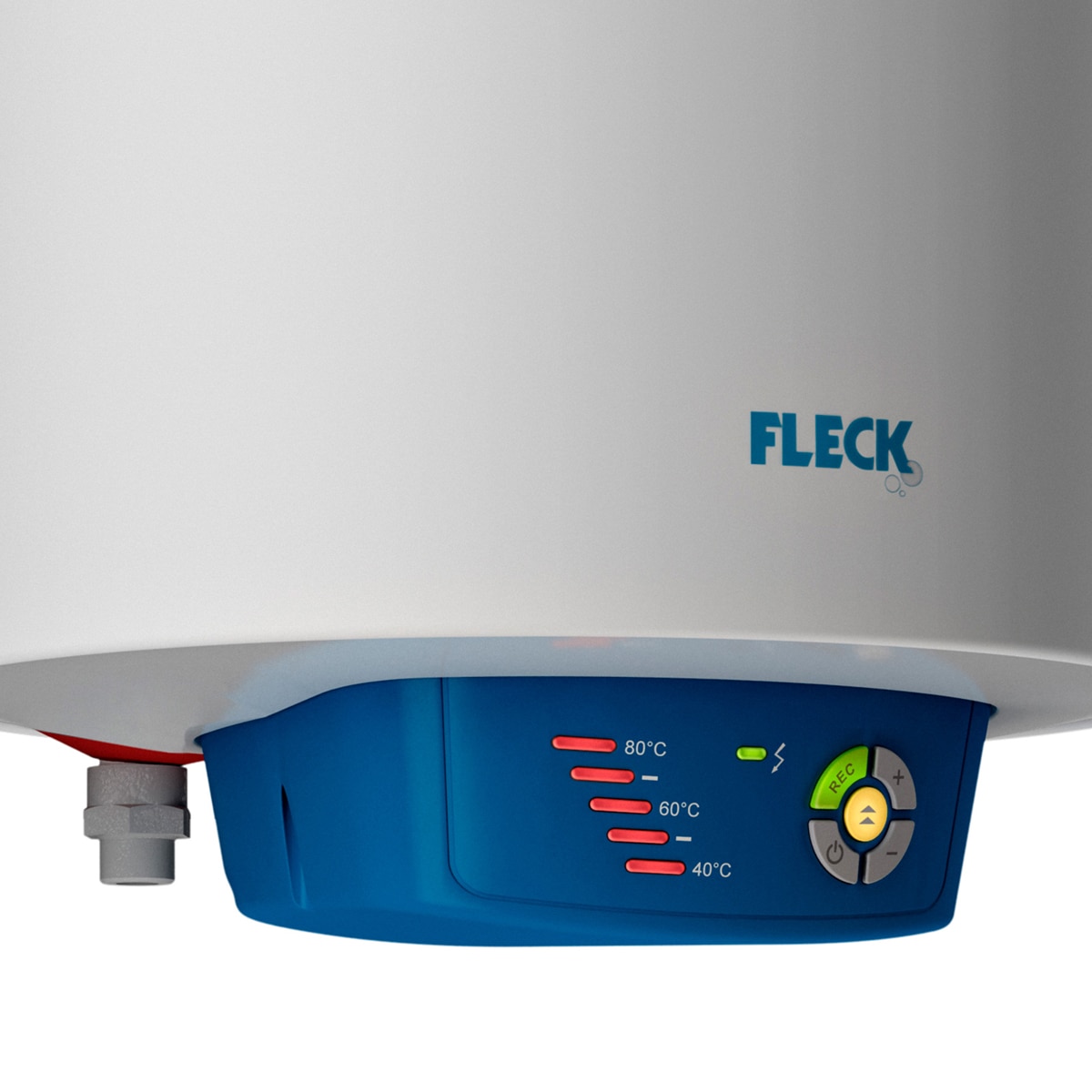 Termo eléctrico vertical/horizontal Ariston 25 litros, funcion ECO EVO -FLECK NILO 25 EU2 Blanco-6