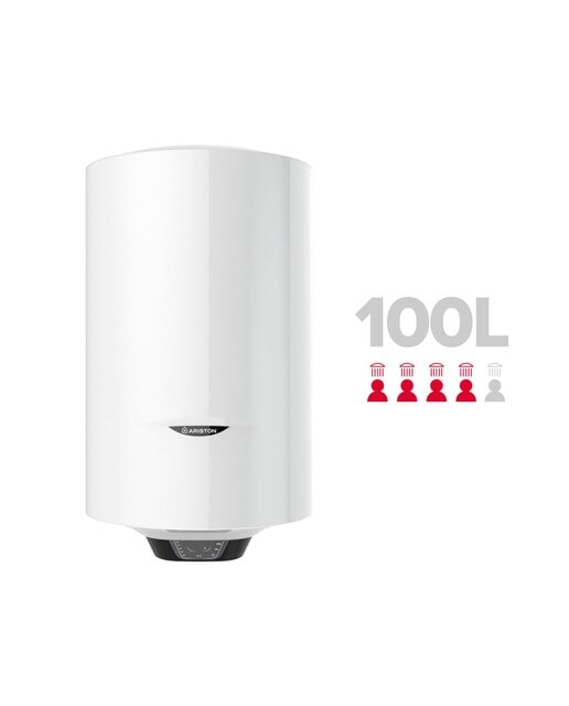Termo eléctrico vertical/horizontal Ariston 100 litros, Tecnología Waterplus - PRO1 ECO MULTIS 100 DRY EU Blanco-3