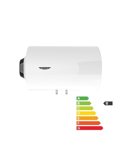 Termo eléctrico horizontal Ariston 100 litros -PRO1 ECO 100 H ES EU Blanco-4