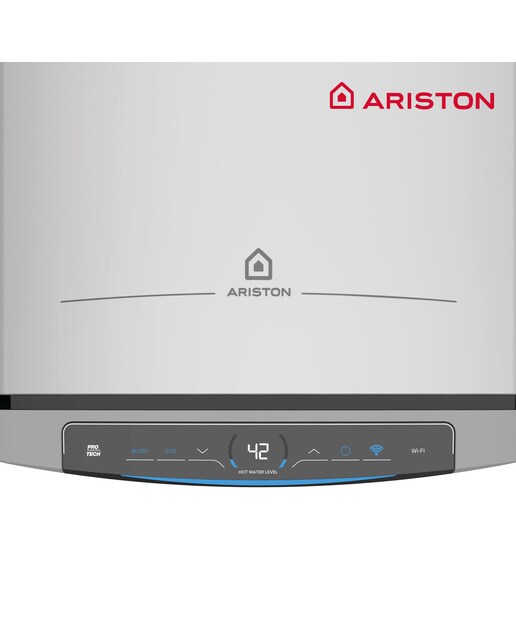Termo eléctrico vertical/ horizontal Ariston 100 litros - VELIS DRY WIFI 100 - Gris Gris-7