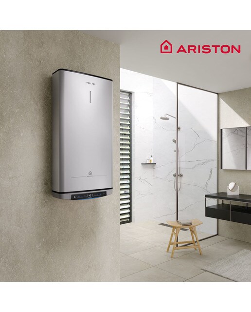 Termo eléctrico vertical/ horizontal Ariston 100 litros - VELIS DRY WIFI 100 - Gris Gris-10
