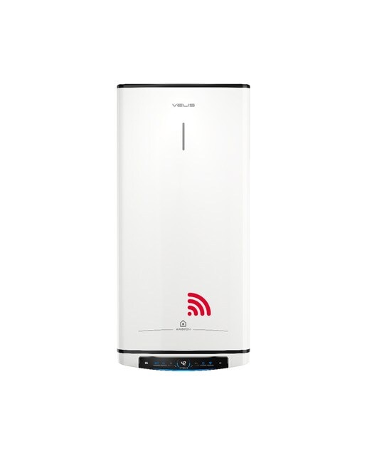 Termo eléctrico vertical/ horizontal Ariston 50 litros, conexión WiFi - VELIS WIFI 50 ES EU Blanco-3