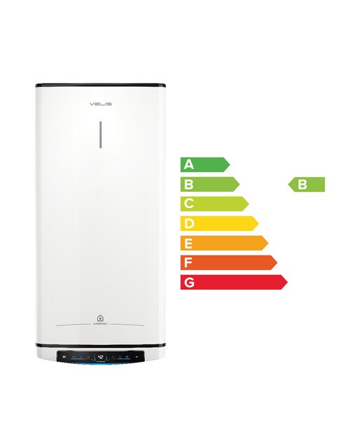 Termo eléctrico vertical/ horizontal Ariston 100 litros, conexión WiFi -VELIS WIFI 100 ES EU Blanco-5
