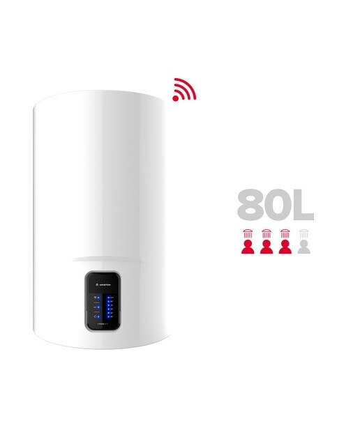 Termo eléctrico vertical Ariston 80 litros - LYDOS WIFI 80 V 2