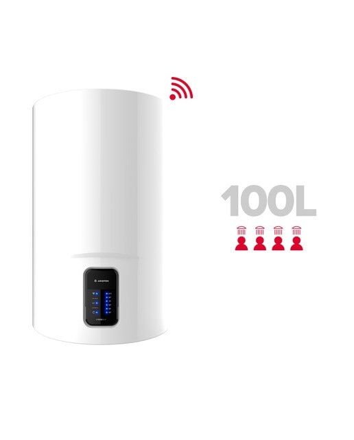 Termo eléctrico vertical Ariston 100 litros - LYDOS WIFI 100V 2