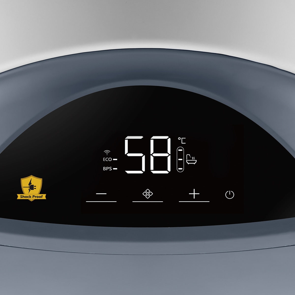 Termo Eléctrico Vertical/Horizontal Haier ES100V-VH3W Wifi, con capacidad de 100 litros Blanco-5