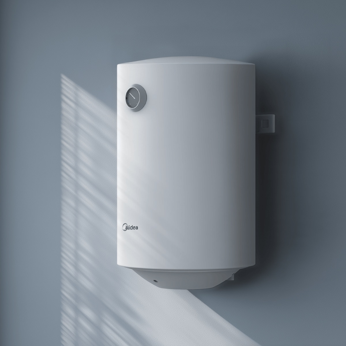 Termo eléctrico Vertical/Horizontal Midea - D80-15FA5 con capacidad de 80 litros Blanco-8