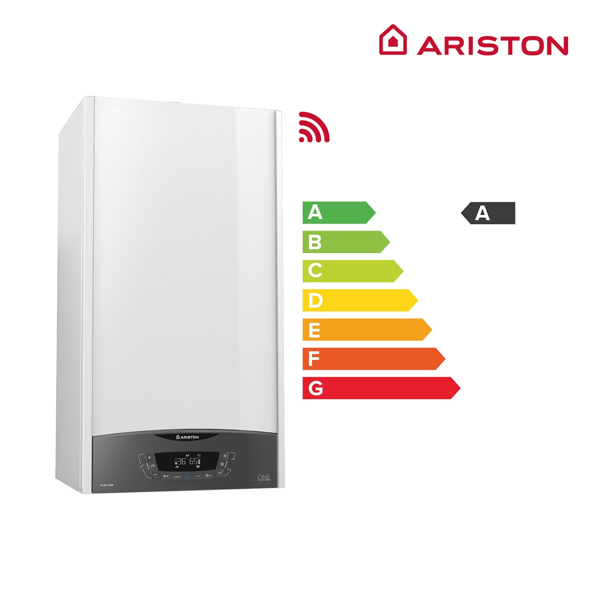 Caldera de condensación Ariston Clas One Wifi 24 Blanco-3