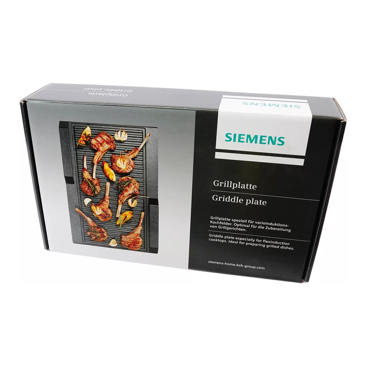 Parrilla grill Siemens para placas Flex Inducción - HZ390522 Negro-4