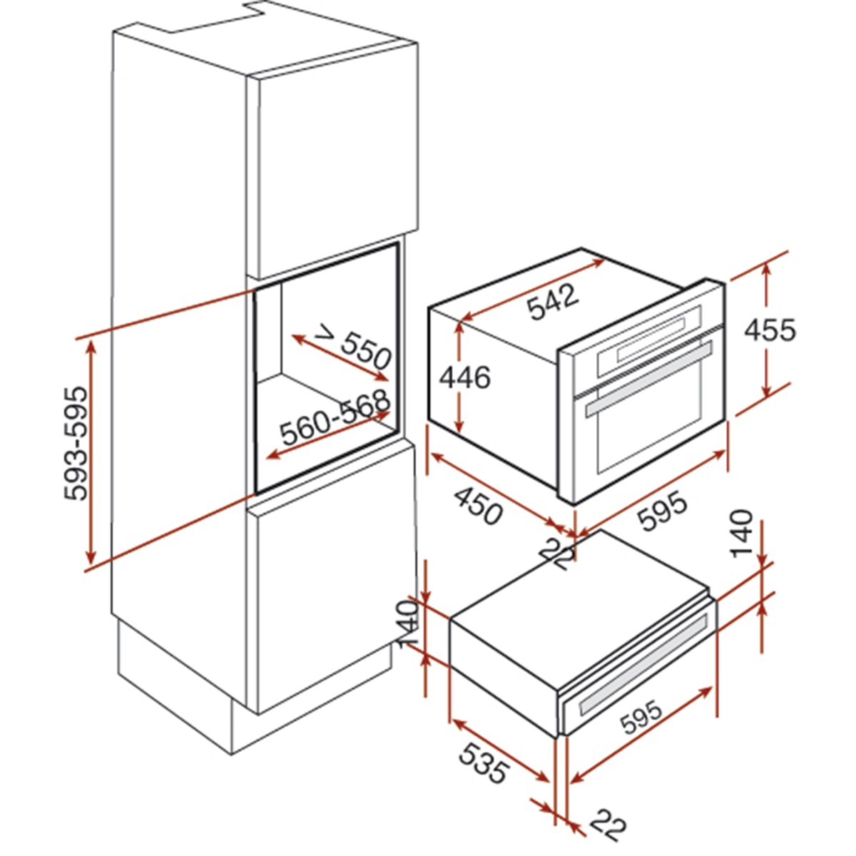Gaveta de Aquecimento Teka Cristal CP 150 GS Edição Urban Colors com Termostato Regulável e Sistema de Abertura de Push-pull - Inox 3