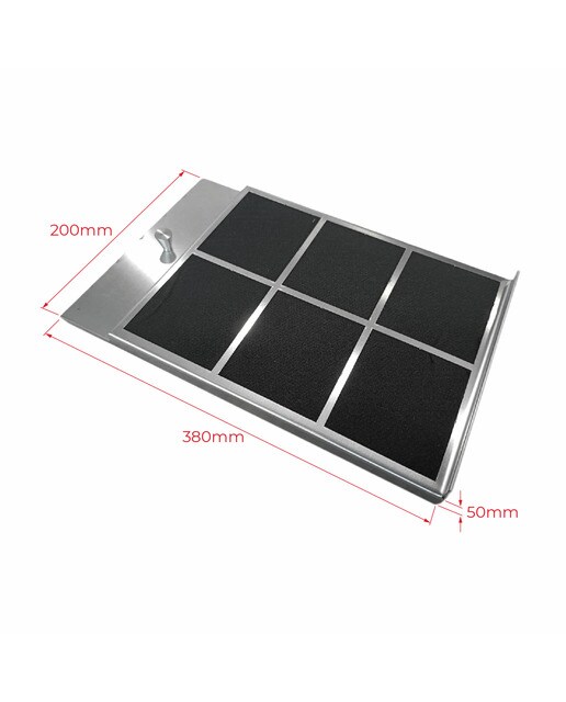 Filtro de carbón Teka para campanas integradas - FILTRO L2RES 2