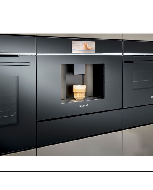 Máquina de Café Automática Encastrável Siemens iQ700CT718L1B0 - Preto Vidro preto-9