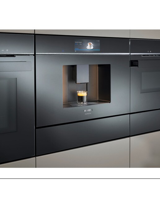 Máquina de Café Automática Encastrável Siemens iQ700CT718L1B0 - Preto Vidro preto-10