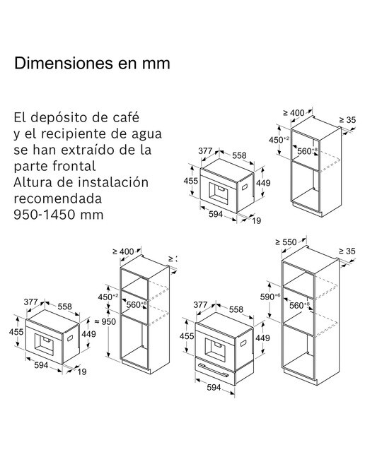 Máquina de Café Automática Encastrável Siemens iQ700CT718L1B0 - Preto Vidro preto-14
