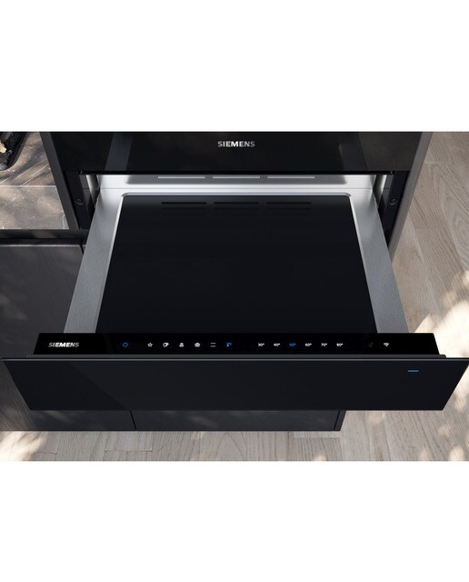 Gaveta de Aquecimento Siemens iQ700 BI710C1B1 - Preto Vidro preto-3
